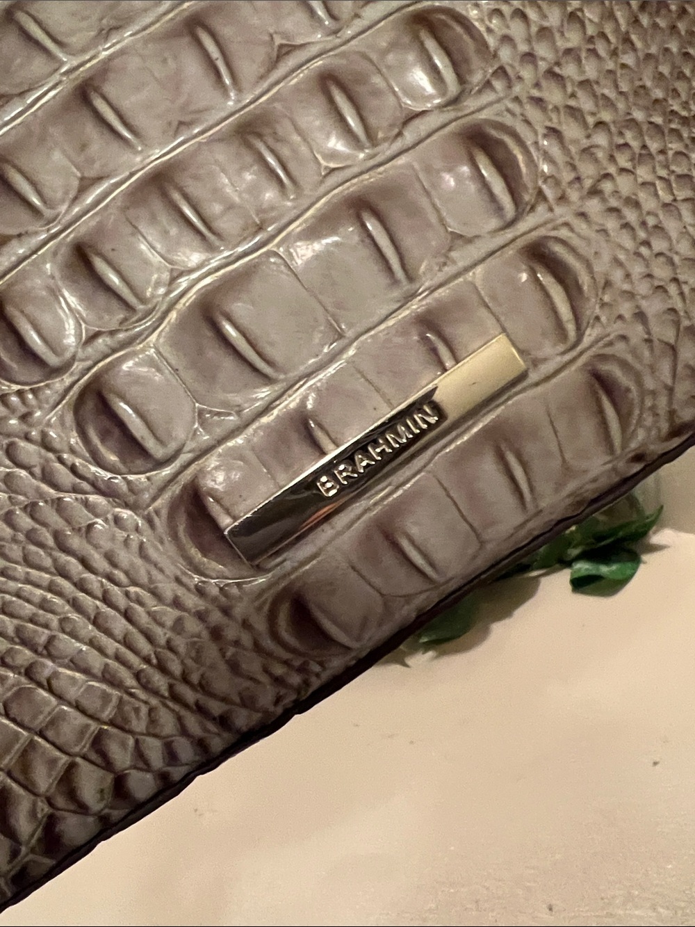 Brahmin Katie Amaretto or Cappuccino bag - Picture 3 of 10